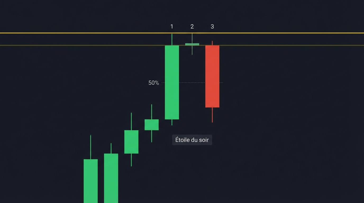 The Evening Star: A Trader's Guide to a Bearish Reversal